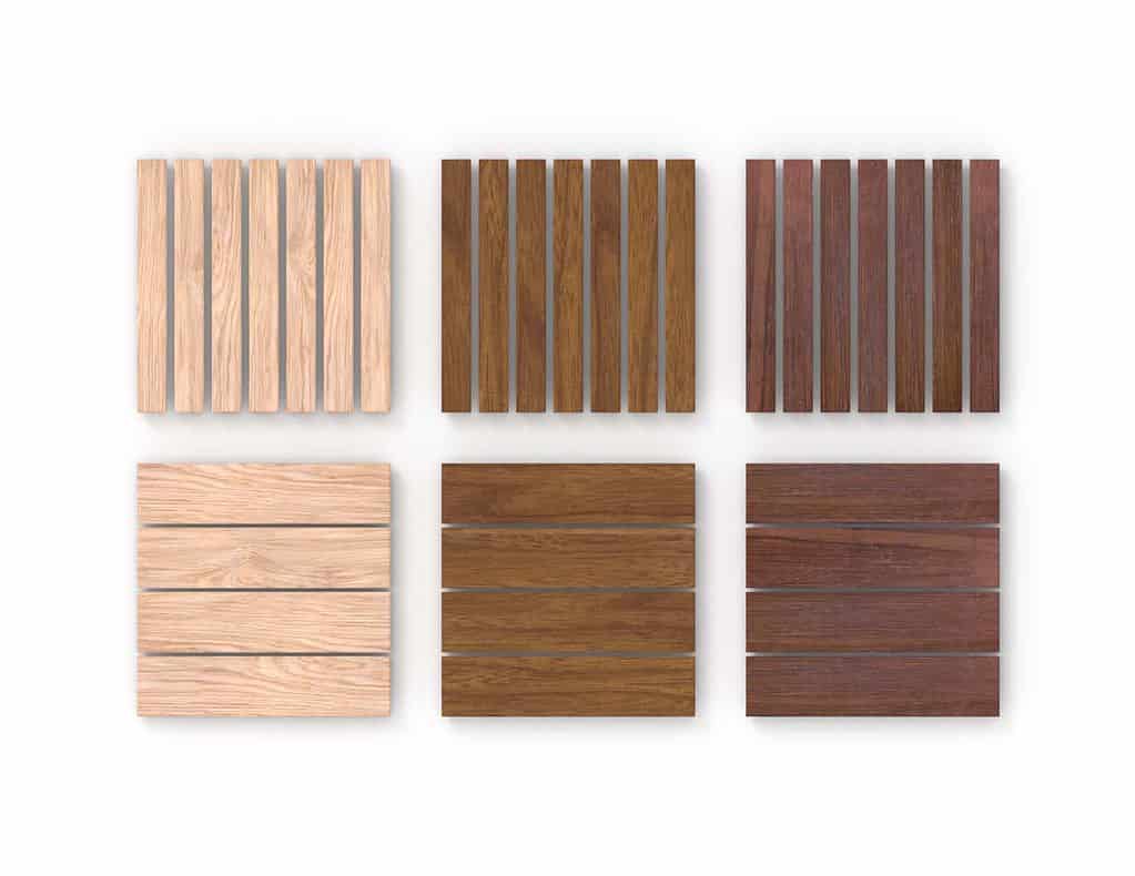 Hout keuzes